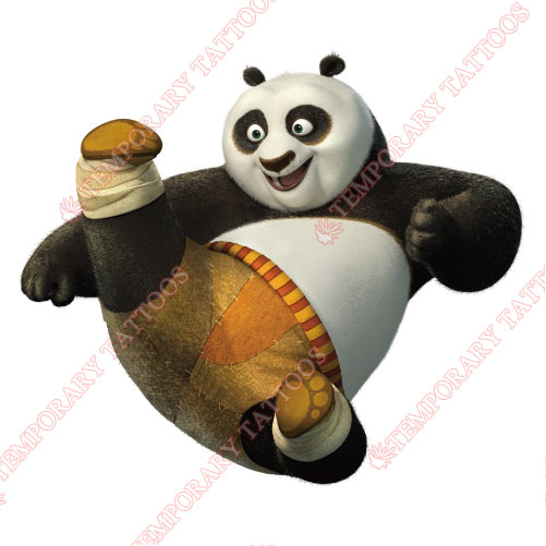 Kung Fu Panda Customize Temporary Tattoos Stickers NO.3363